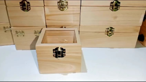 Kotak Kayu Akrilik & Kotak Perhiasan Ukuran 75×75×65 cm: Penyimpanan Perhiasan yang Elegan