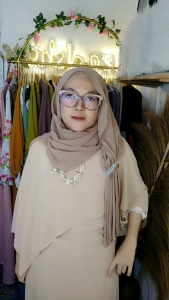 Dress Anyia Gaun Wanita Korean Style