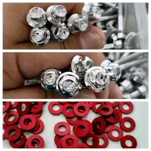 Bộ ốc lốc máy tặng full long đền đỏ