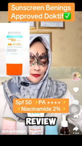 Ready langsung kirim Suncreen Bening by. dr Oky pratama