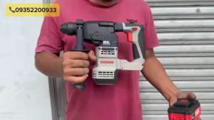 Crown Cordless Rotary Hammer BRUSHLESS INDUSTRIAL SDS PLUS 20V 4.0ah battery