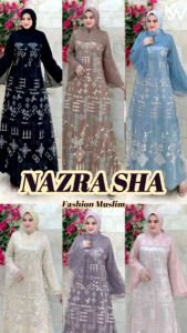 KAYANI CLARISA DRESS: Baju Abaya Muslimah Wanita