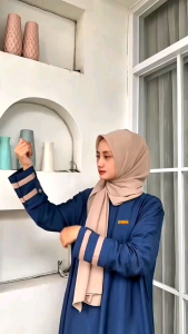 abaya polos jumbo - sabyan abaya - polo linen premium | abaya lebaran casual cantik modis mewah elegan simpel busui jumbo tangan panjang bahan adem lembut halus nyaman jahitan rapih tasik