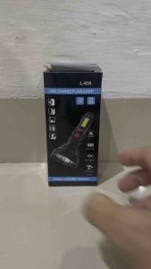 SENTER TANGAN CAS FLASHLIGHT CHARGE LED COB L830 TAHAN PERCIKAN AIR