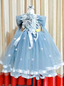 GAUN NATAL GAUN PESTA ANAK USIA 1-12 THN (SEMATAKAKI) free bando