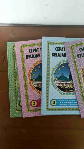 1 Set Cepat Tanggap Belajar Alquran Metode Annahdliyah