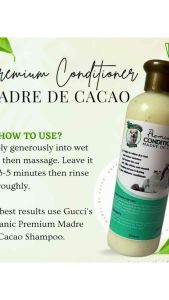 Madre De Cacao Premium Conditioner 250ml - 100% Organic Formula for Dogs & Cats - Relieves Dry Coat & Restores Moisture