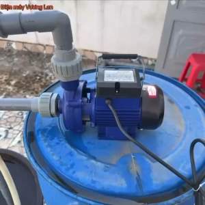 Máy bơm nước ly tâm 370W (0.5HP) Swirls 1DK-15 - Máy bơm nước cá sấu hút giếng khoan giếng đào....