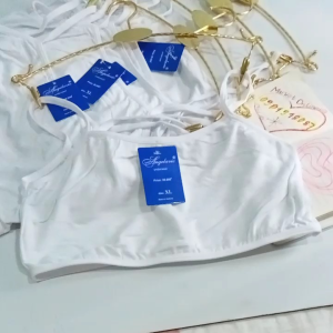 Combo 5 áo Lót Lá Nữ Freeship Cotton Cao Cấp Mềm Mại 20kg đến 60kg Moaln Nội Y áo 2 dây nữ Marketonline