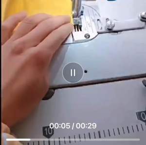 สำหรับจักรอุตสาหกรรมเข็มเดี่ยว ซองเย็บประกบผ้าสองชิ้น ซองเย็บม้วนผ้าหมอน