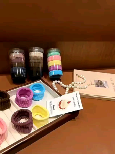 Ikat Kuncir Karet Rambut Korea Elastis Anak Wanita Korea