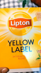 ชาลิปตันแบบซองแยก100ซองExp:28/2/2027