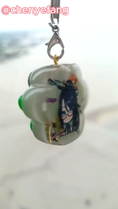 Genshin Impact Xianyun Cat paw Keychain Handmade