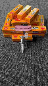 Busi NGK D6HS ISI 10 PCS Honda C90 C70 S90 S90Z Untuk Motor Bebek Drat Besar - D6HS NGK