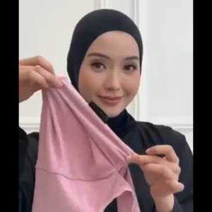 [SG SELLER] INNER DAGU TIE-BACK UNDERSCARF SOFT COTTON JERSEY STRETCHABLE BREATHABLE GOOD QUALITY NEW ARRIVAL