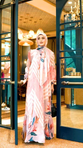 Gamis syari Premium SEROJA SERIES VOLL 2 BY OMEIRO bisa COD