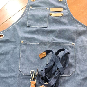 High quality canvas apron kitchen apron suitable for use in cafes restaurants hotels