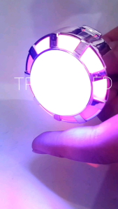 Lampu LED Stoplamp Projie Bulat Motor Flash Running Stop Rem 2 Inch Belakang