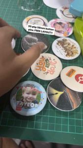 58mm Personalized Button Pins: Eco-Friendly & Durable Accessories