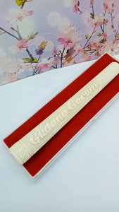 Once pipa padutan tulang kerbau ukir gudang garam F73