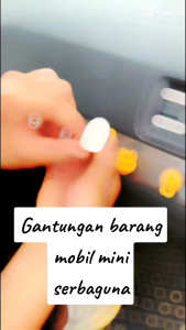 MINI CAR HOOK Gantungan Mini Karakter Kartun Gantungan Mobil Cantolan Serbaguna