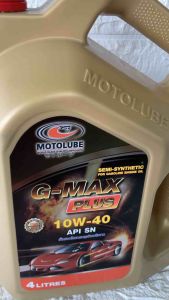 โมโตลูบ น้ำมันเครื่องกึ่งสังเคราะห์ G-MAX PLUS 10W-40