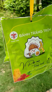 Bánh tráng trộn sẵn Thanh Tuấn 30g/gói vị Phô Mai Trứng Muối