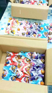 50pcs Chupa Chups lollipop mini flower bouquet for kids children birthday gift Hadiah harijadi