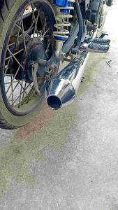 KEEWAY CR152 CAFERACER BIGBULET PIPE. 1.5mm kapal Dual TUBE