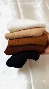 BUY 1 + GET 2 FREE (3PCS) Basic Scoop Neck Top For Women Womenswear Comfort Everyday Short Sleeve