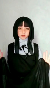 Costum Cosplay Asa Mitaka Anime Chainshaw man Kostum Cosplay Anime Baju Cosplay anime Kemeja Cosplay Asa Mitaka