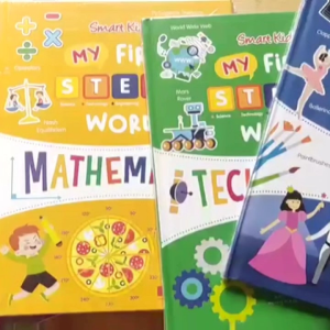 Children's Library - Smart Kids My First STEAM Words / Hardback / Reference Book For Kids / Children's Book