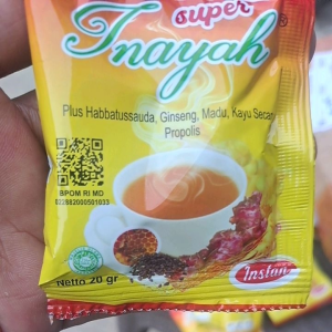 Jahe Merah Super Instant Inayah Original  SUDAH BPOM 1 Renceng isi 12 sachet