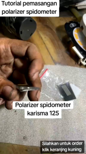 Polarizer LCD Speedometer Motor Honda Karisma 125 Asli