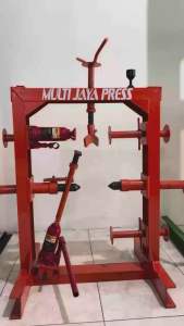 Alat press velg pelek bintang racing jari-jari press pelek oleng press pelek penyok dari pelek ring 10 sampai ring 21