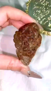 【现货】顶级铜发晶蟾蜍摆件▪️Copper Rutilated Quartz Money Toad