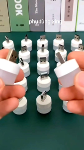 Đèn Led minibóng đèn led USB mini nhỏ gọn tiện lợi tiết kiệm điệnđèn led ngủ cổng usbphụ kiện phụ tùng điện tử