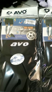 Kaos Kaki Sambung Avo Hitam Nilon Dewasa Termurah