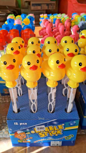 ที่เป่าฟองสบู่การ์ตูนของล่นเด็กแพ็ค12ชิ้น50บ.