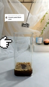 Mixer Portable - Mini Hand Mixer Elektrik Alat Pengaduk Kopi Dalgonal Pengocok Telur dan Krimerr