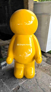 ACE Yellow Signboard Holder Sculpture 3D Welcome Stand Statue Company Hotel Restaurant Papan Tanda Signage Advertisement