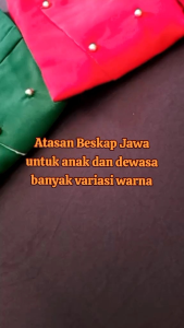 Atasan Beskap Jawa Anak dan Dewasa