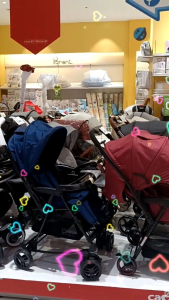 รถเข็นเด็กCAMERA ปรับหน้าหลังรุ่น REVA 0550