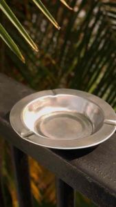 Asbak Aluminium / Asbak Petak ASB-01 / Asbak Rokok Stainless /  Asbak Murah Kotak / Tempat Putung Rokok / Asbak Seng Bulat / Asbak Stainless