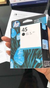 ตลับหมึก HP45  BLACK ( Original ) หมึก Hp 45 - Lazada