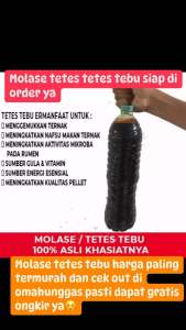 MOLASE TETES TEBU MURNI 100%