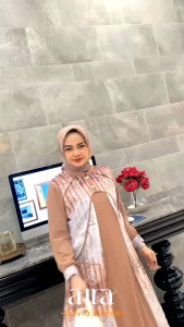 DRESS GAMIS MODE SAVIA TERBARU BY AIRA 100%ASLI REAL
