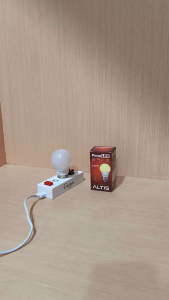 Paket 10 PC lampu LED PANALED Altis 3W Bulb cahaya kuning 3000K E27