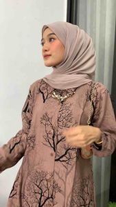 TUNIK FISA AKAR BAHAN KATUN RAYON TEBAL HALUS DAN LEMBUT SERTA NYAMAN DIPAKAI
