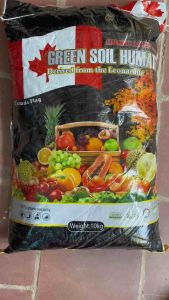 Bao 10kg Humic dạng vảy nhập khẩu cao cấp - Humic >60% - Kích rễ cực mạnh lá xanh dầy  cây phát triển cân đối chống vàng lá chịu hạn tốt